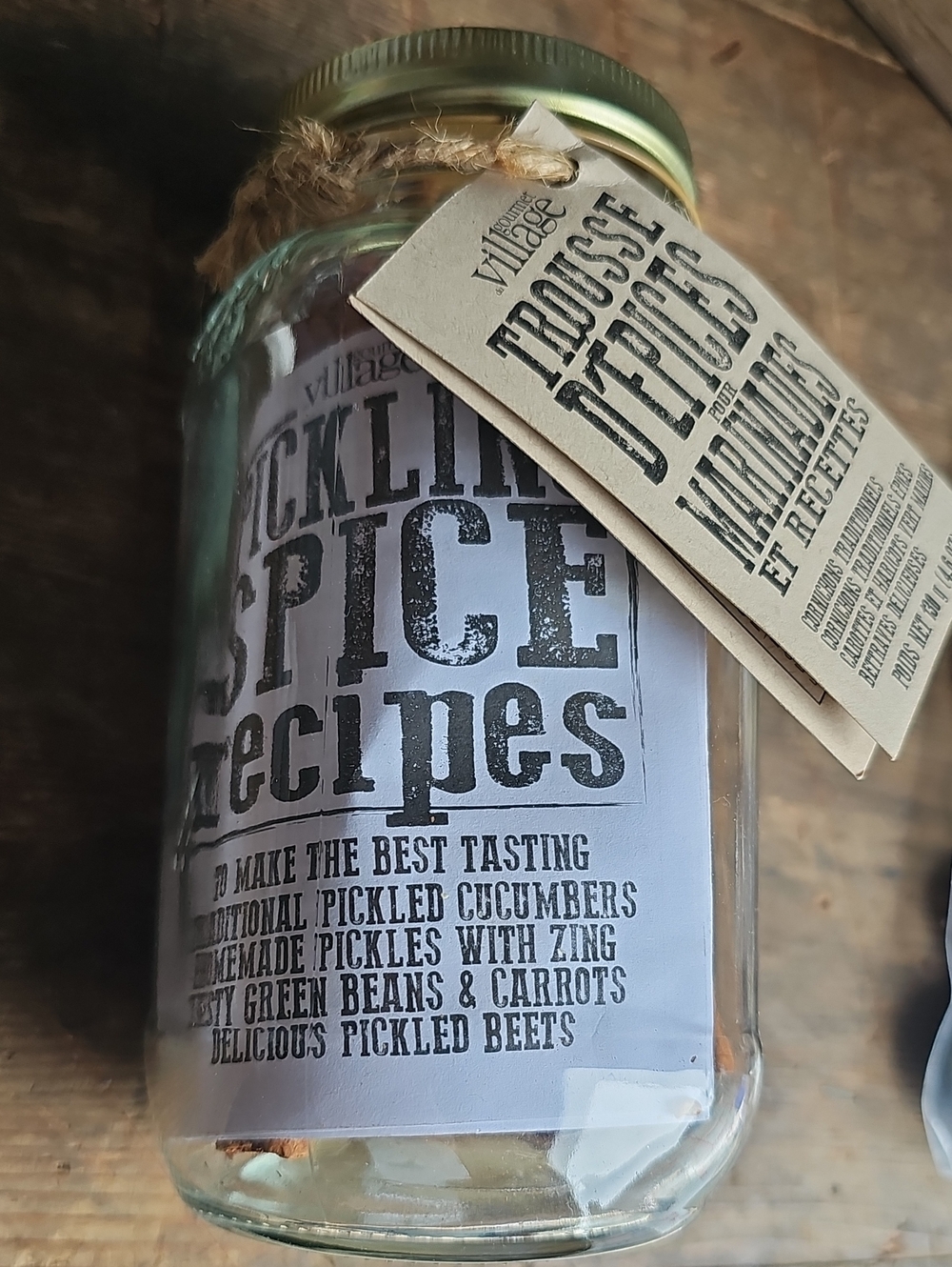 Pickling Spice Jar By Gourmet Village